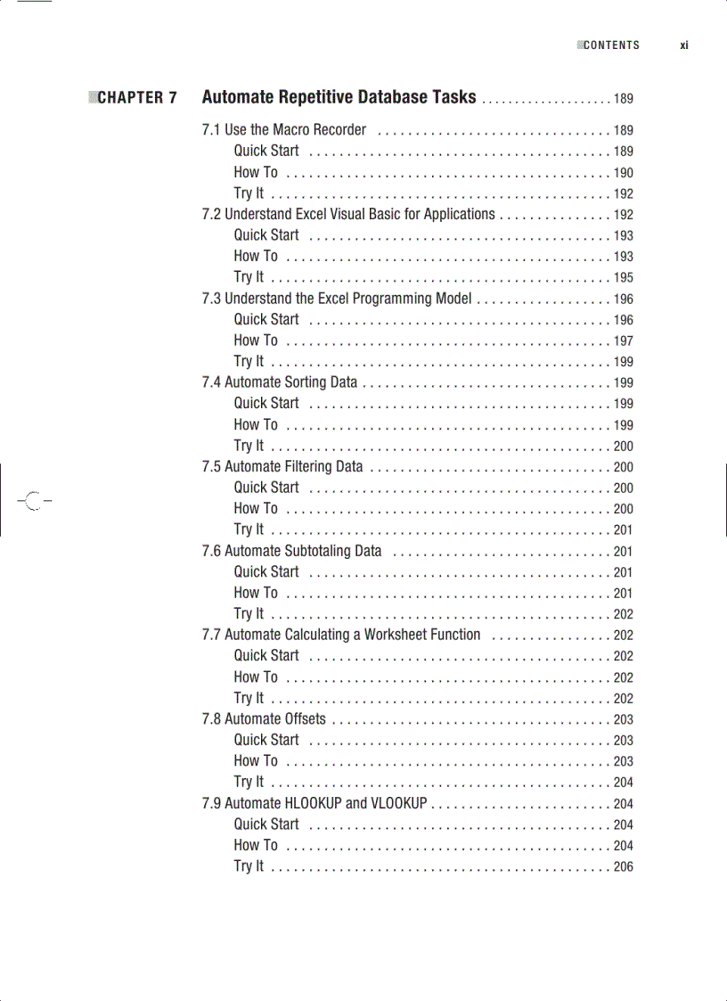 image for page Excel As Your Database