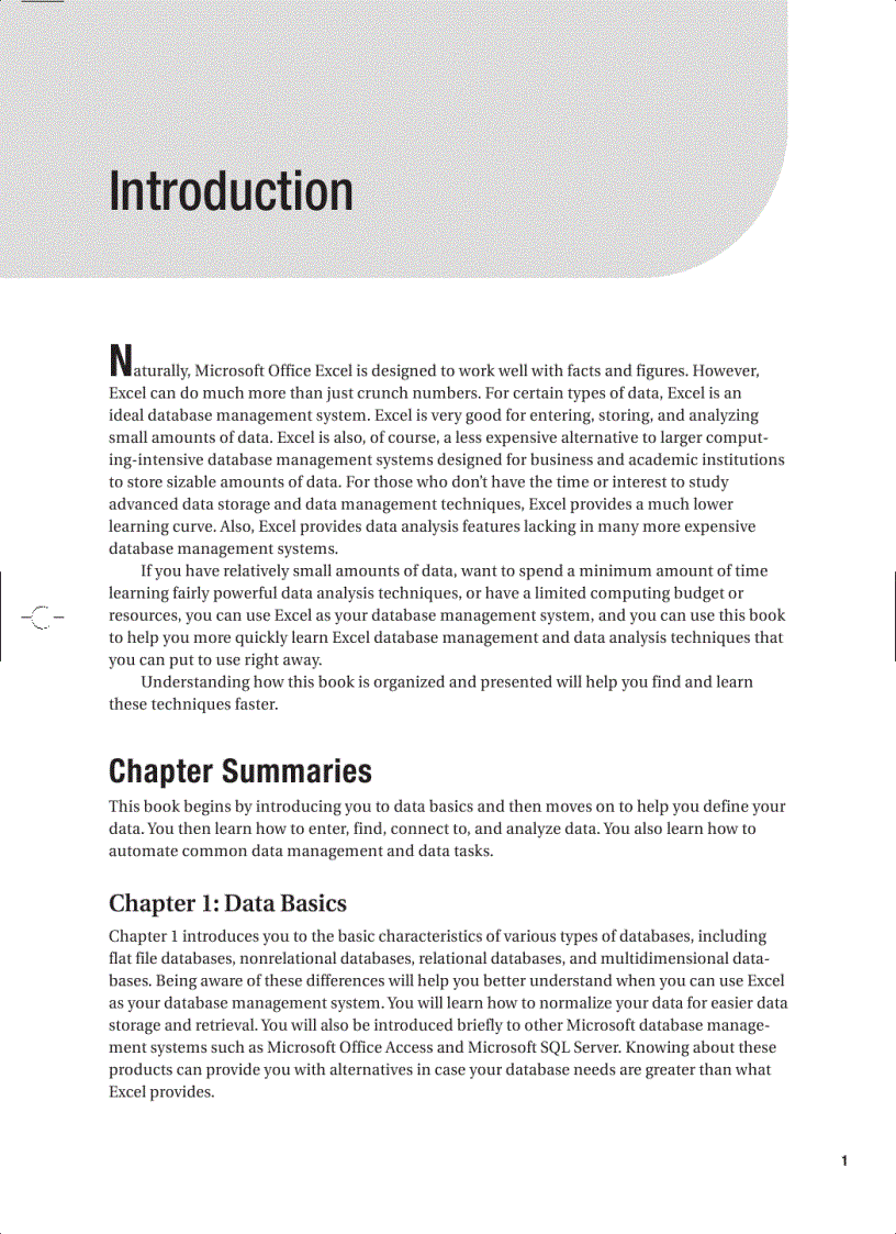 image for page Excel As Your Database
