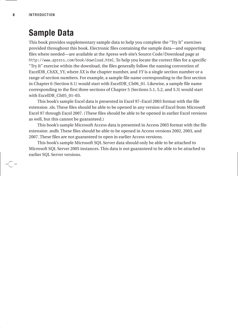 image for page Excel As Your Database