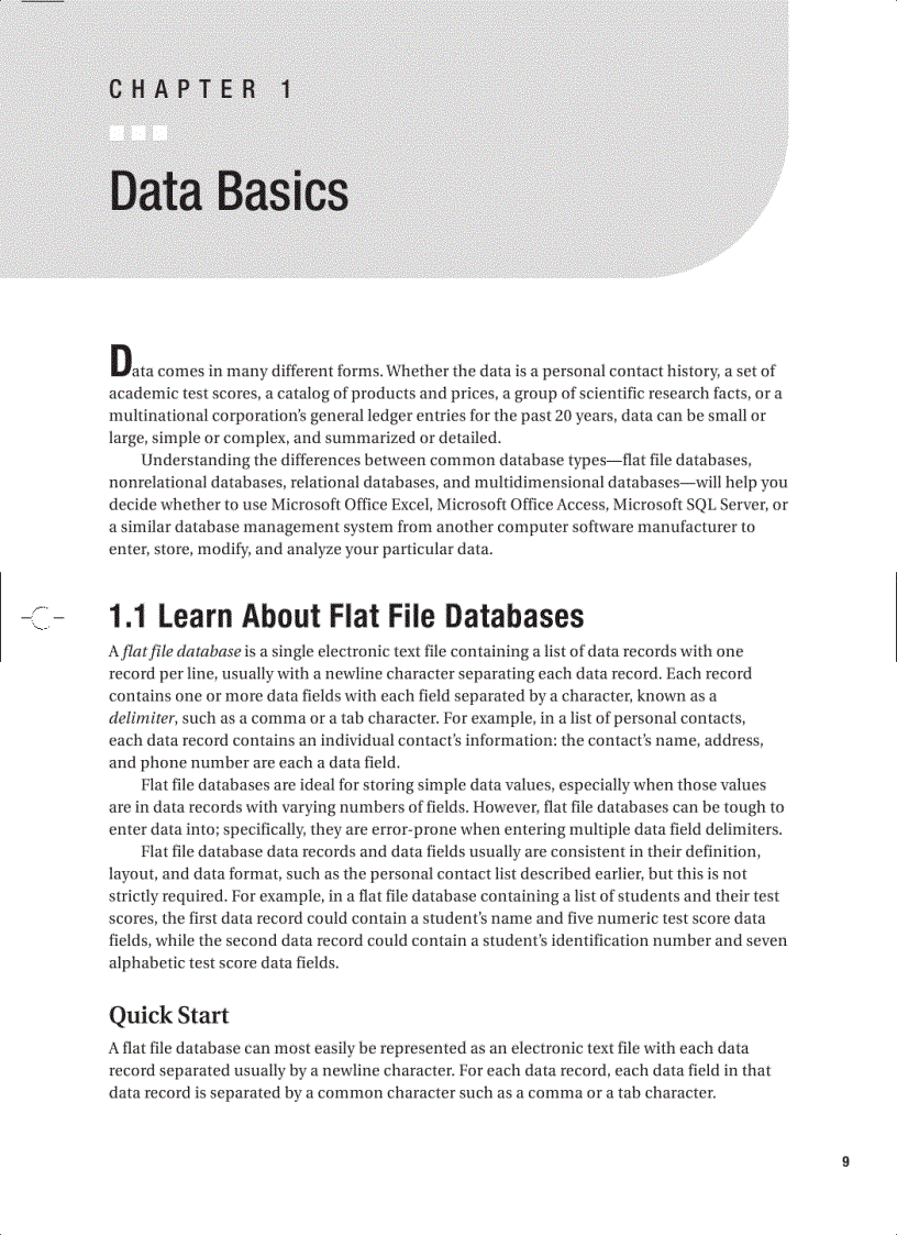 image for page Excel As Your Database