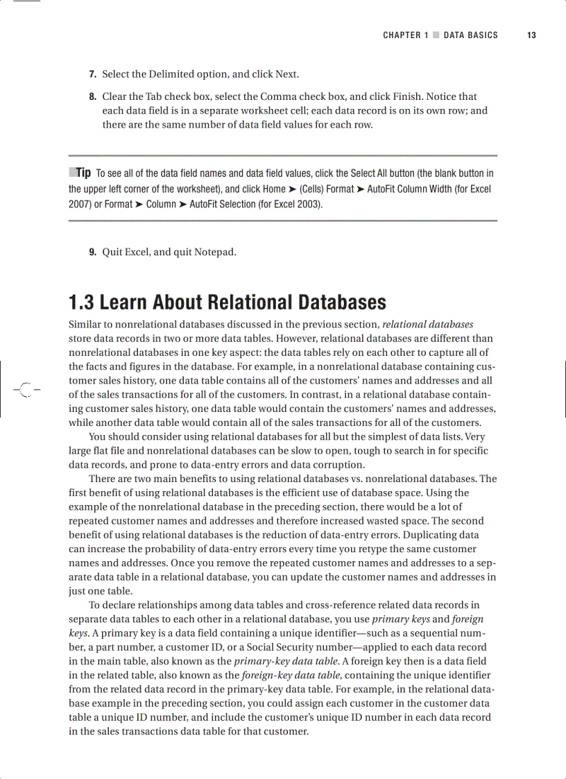 image for page Excel As Your Database