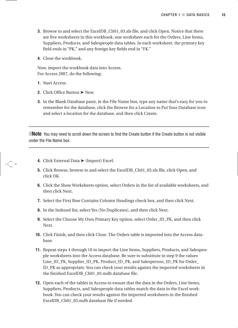image for page Excel As Your Database