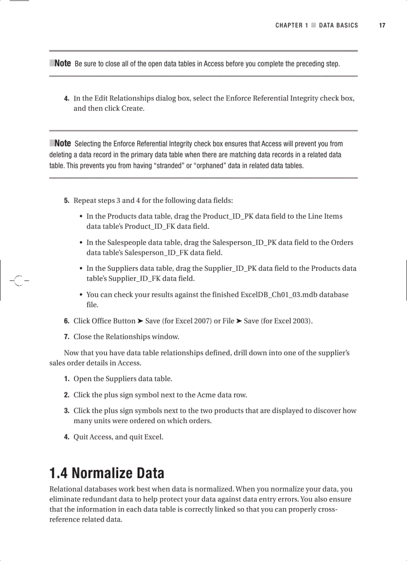 image for page Excel As Your Database