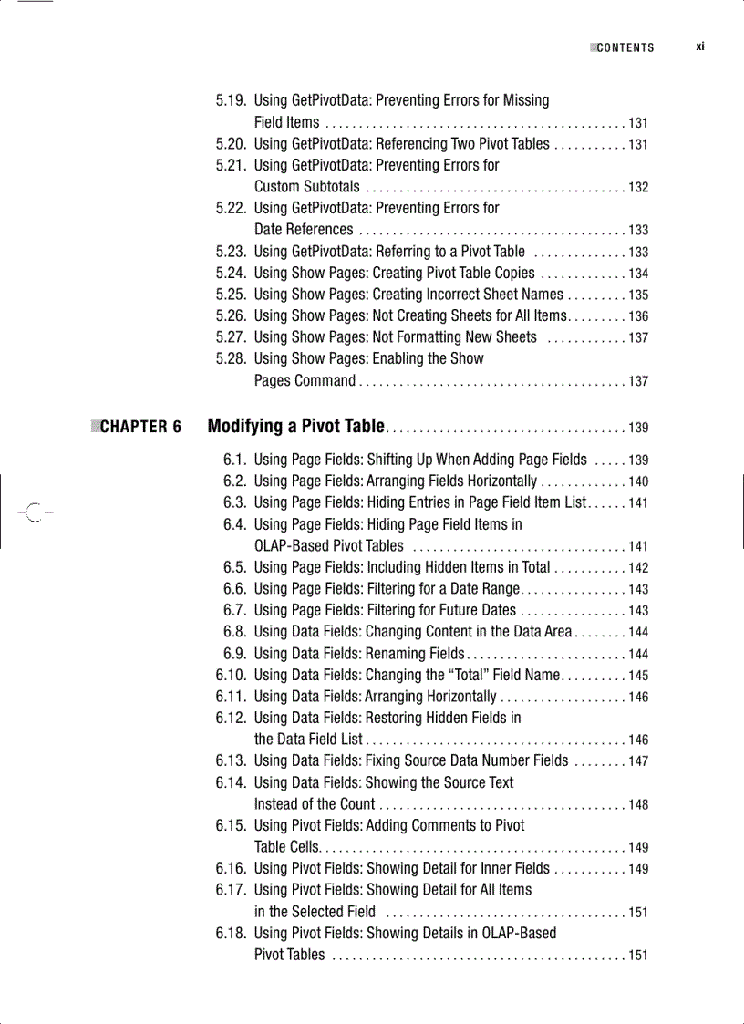 image for page Excel Pivot Tables Recipe Book A Problem Solution Approach