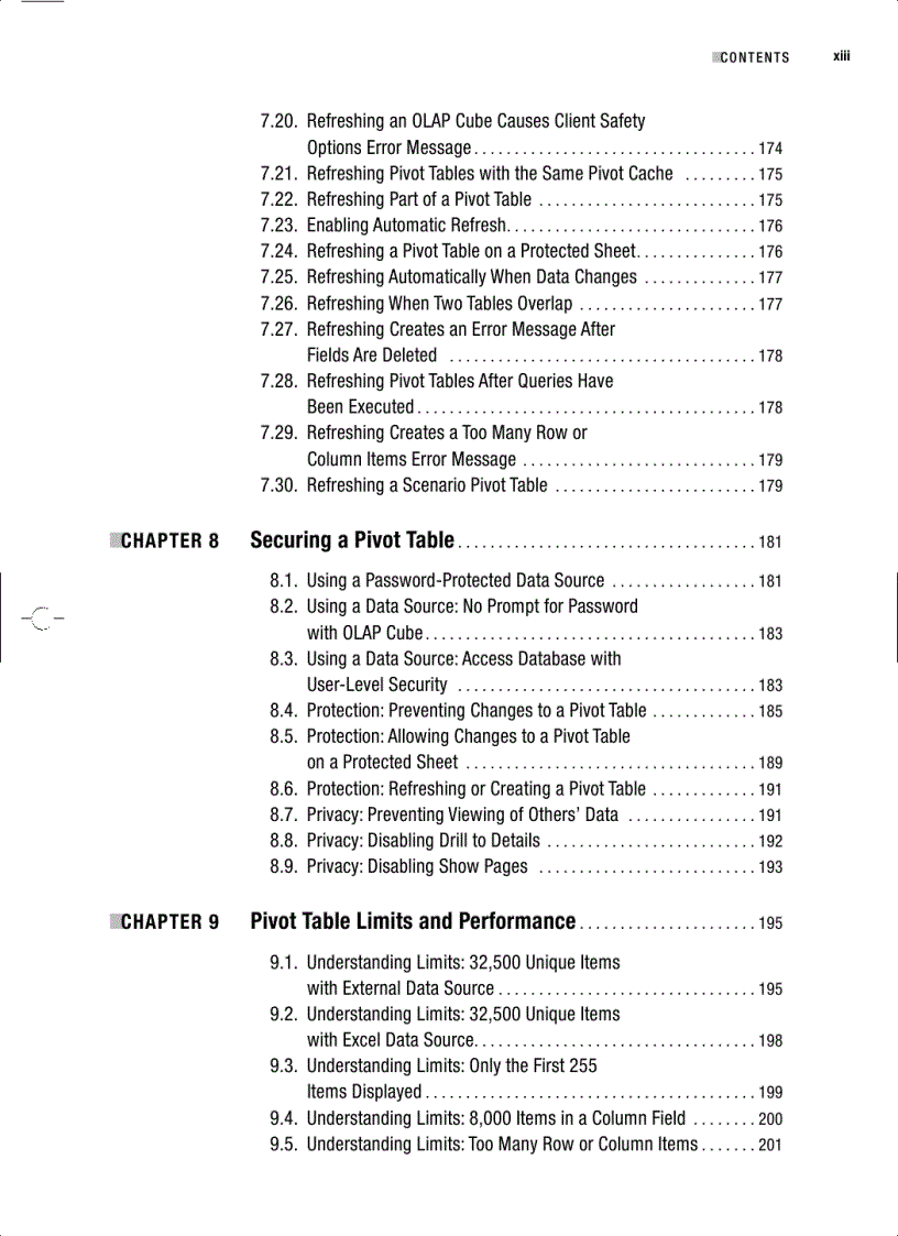 image for page Excel Pivot Tables Recipe Book A Problem Solution Approach