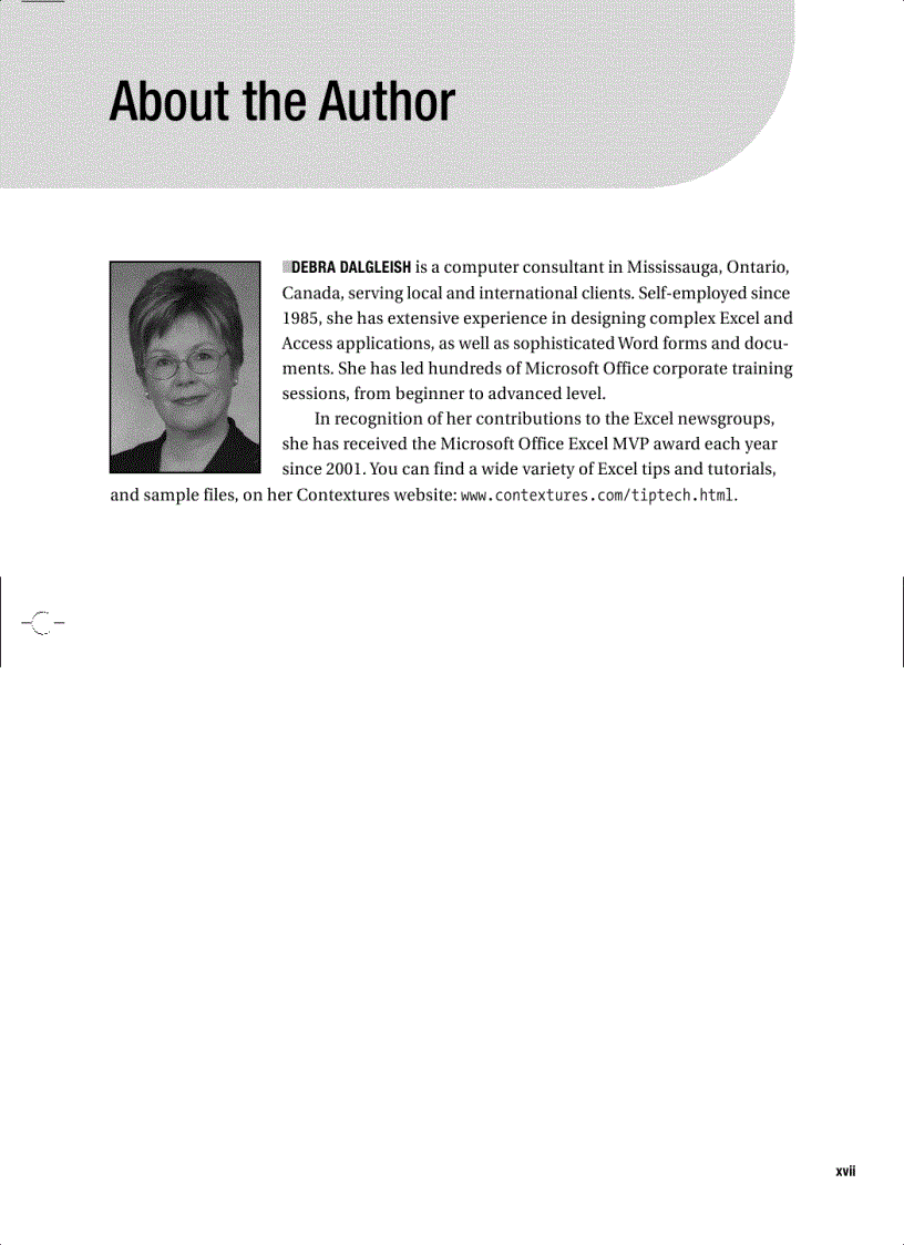 image for page Excel Pivot Tables Recipe Book A Problem Solution Approach