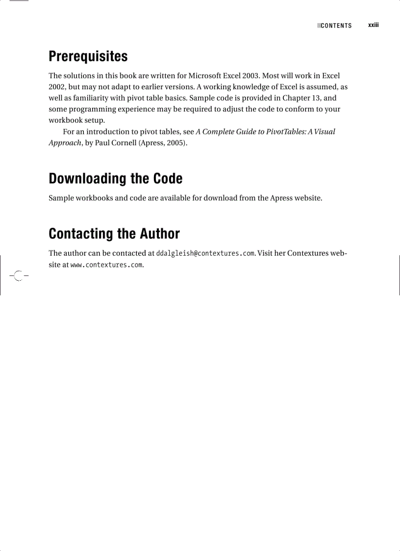 image for page Excel Pivot Tables Recipe Book A Problem Solution Approach