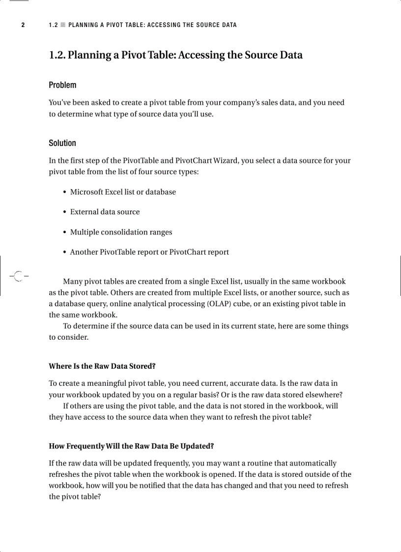 image for page Excel Pivot Tables Recipe Book A Problem Solution Approach