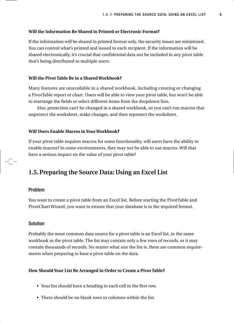 image for page Excel Pivot Tables Recipe Book A Problem Solution Approach