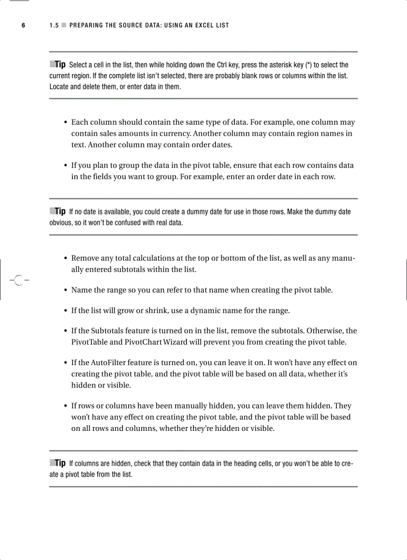 image for page Excel Pivot Tables Recipe Book A Problem Solution Approach