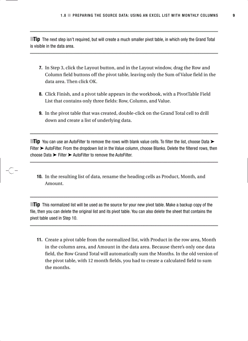 image for page Excel Pivot Tables Recipe Book A Problem Solution Approach