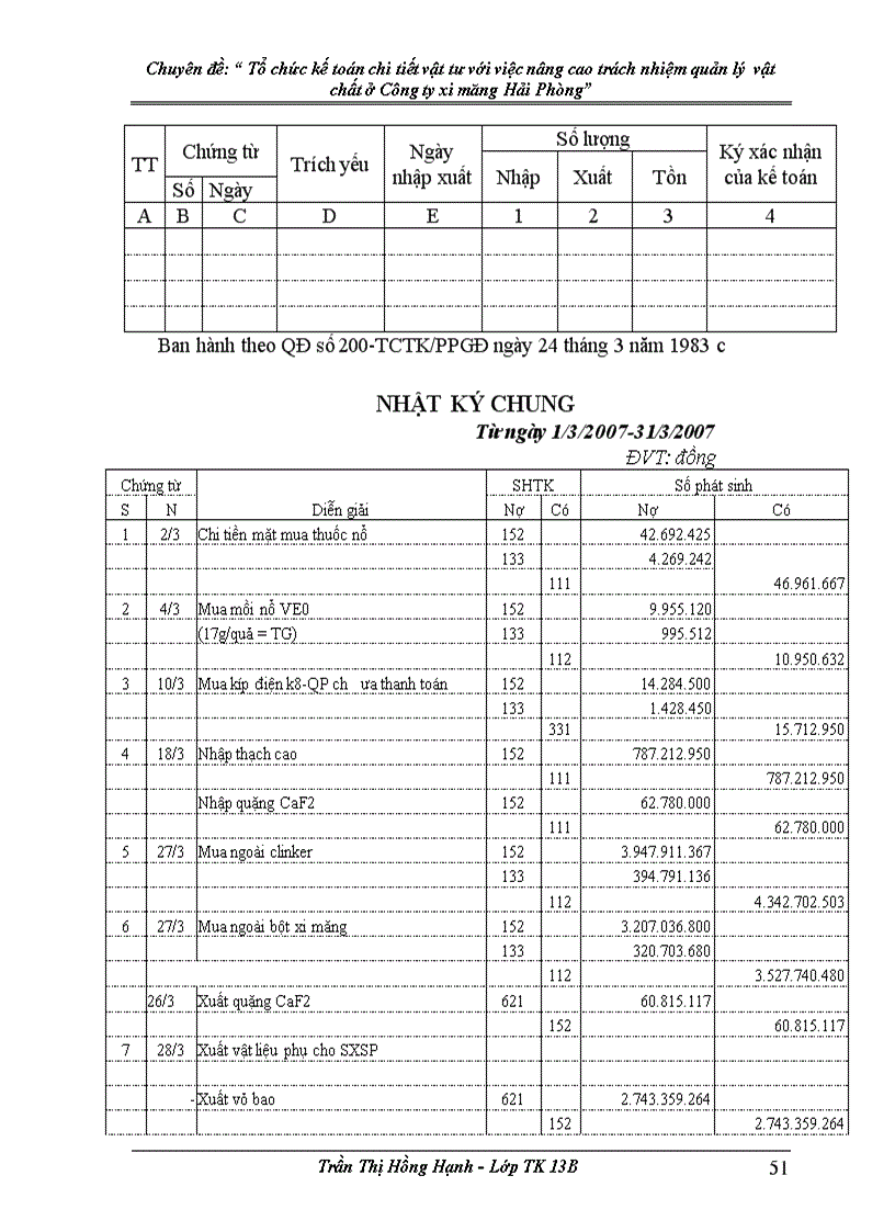 image for page Kế tóan chi tiết vật tư