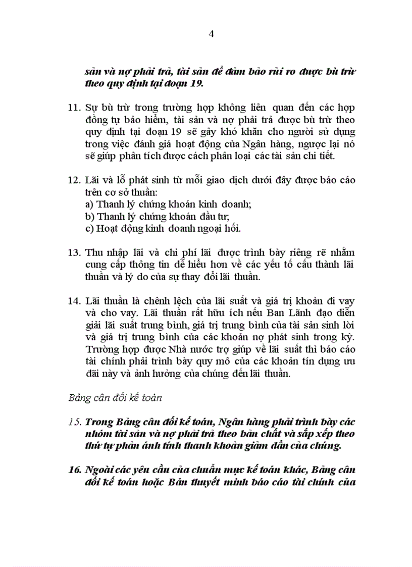 image for page Trình bày bổ sung báo cáo tài chính của các ngân hàng và tổ chức tài chính tương tự