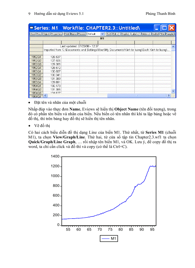 image for page Cách sử dụng Eviews thực hành trong kinh tế lượng sử dụng eviews trong kinh tế lượng 2