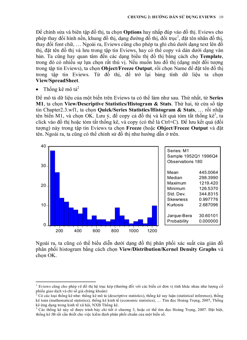 image for page Cách sử dụng Eviews thực hành trong kinh tế lượng sử dụng eviews trong kinh tế lượng 2