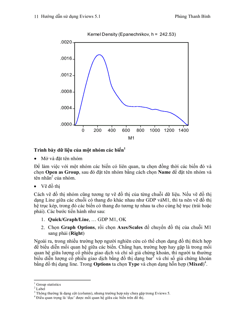 image for page Cách sử dụng Eviews thực hành trong kinh tế lượng sử dụng eviews trong kinh tế lượng 2