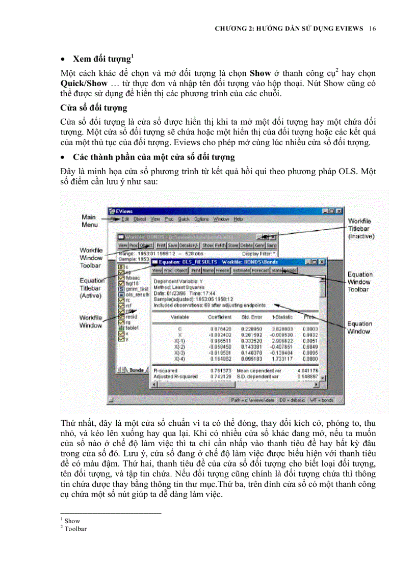 image for page Cách sử dụng Eviews thực hành trong kinh tế lượng sử dụng eviews trong kinh tế lượng 2