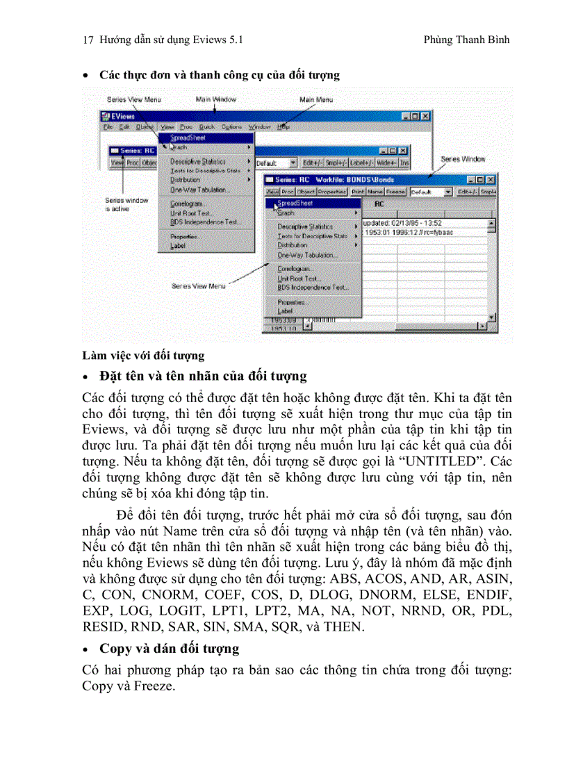 image for page Cách sử dụng Eviews thực hành trong kinh tế lượng sử dụng eviews trong kinh tế lượng 2