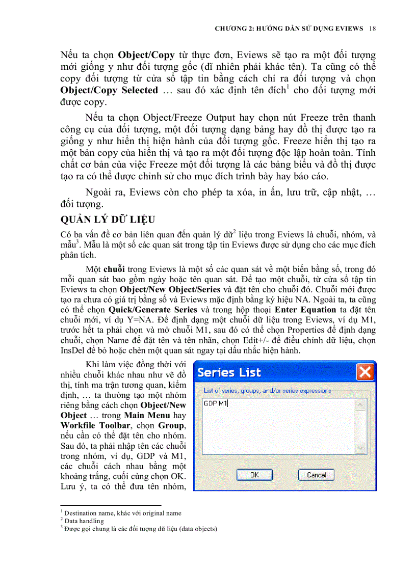 image for page Cách sử dụng Eviews thực hành trong kinh tế lượng sử dụng eviews trong kinh tế lượng 2