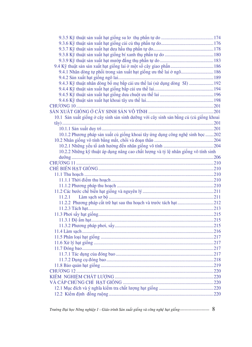 image for page Sản xuất giống và công nghệ hạt giống