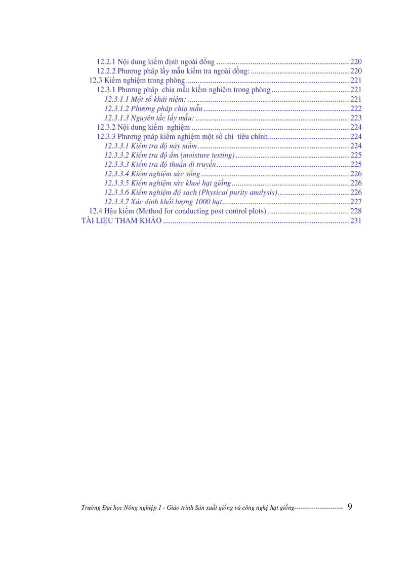 image for page Sản xuất giống và công nghệ hạt giống