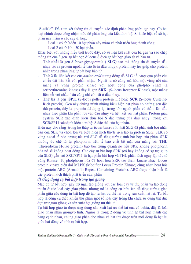 image for page Sản xuất giống và công nghệ hạt giống