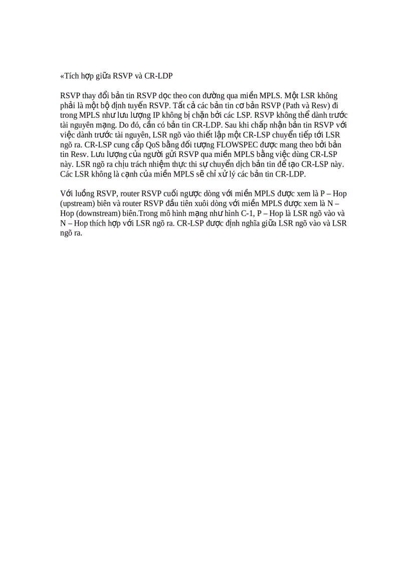 image for page Nhu cầu về qos và các mô hình qos