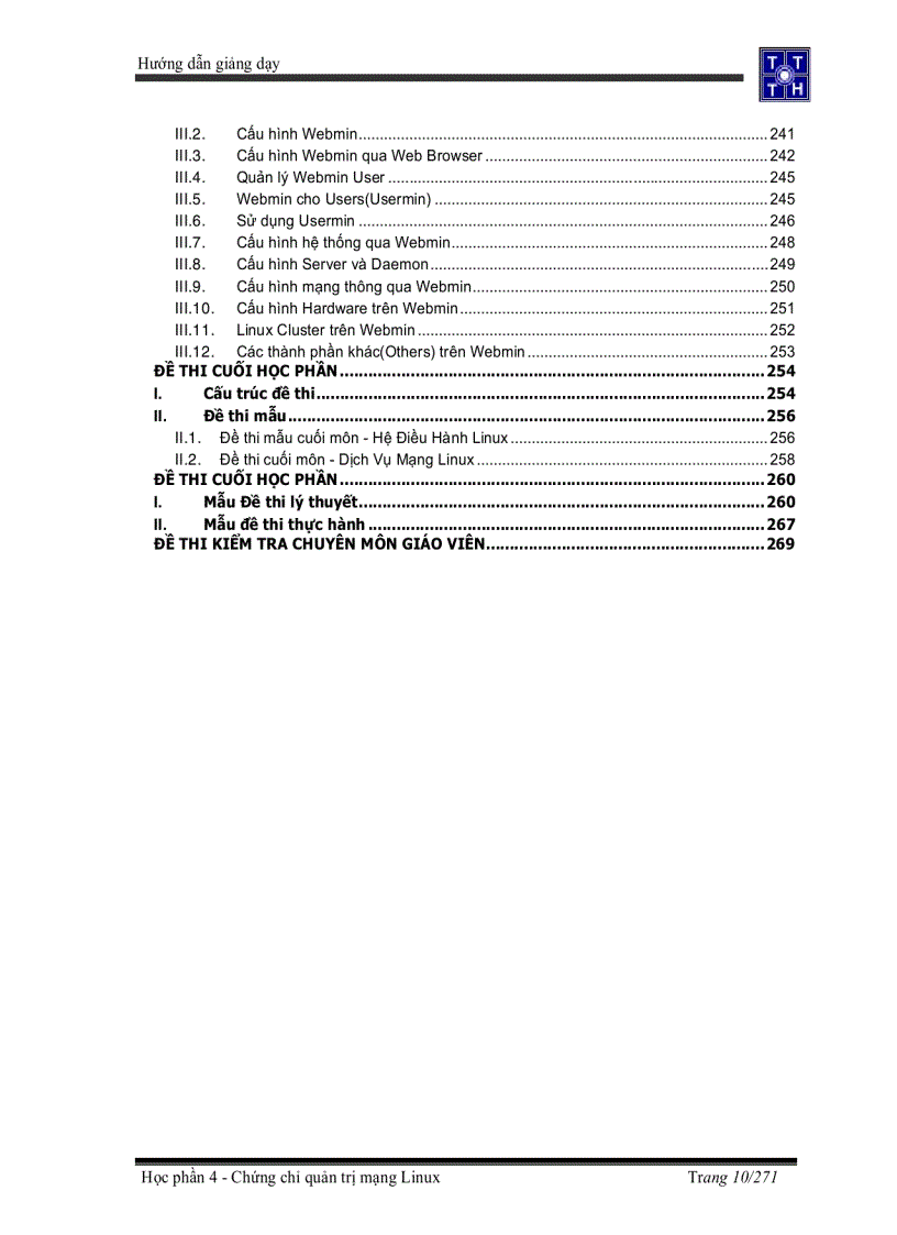 image for page Chứng chỉ mạng linux