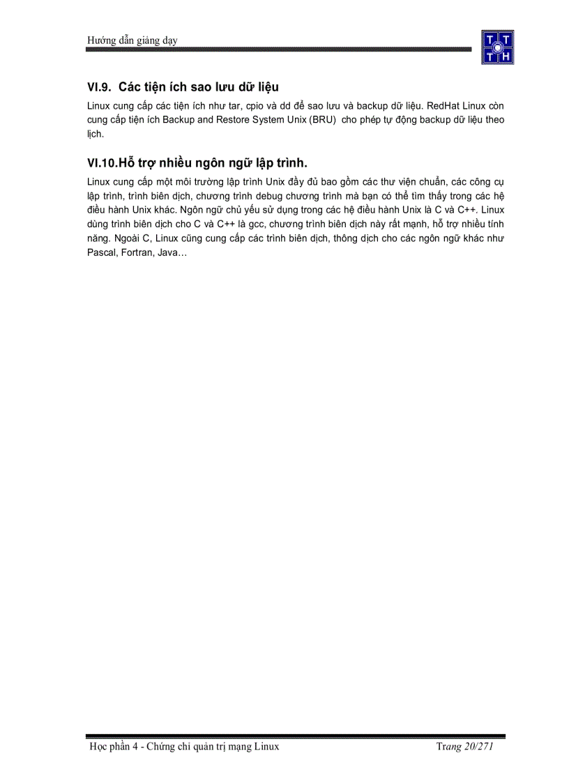 image for page Chứng chỉ mạng linux