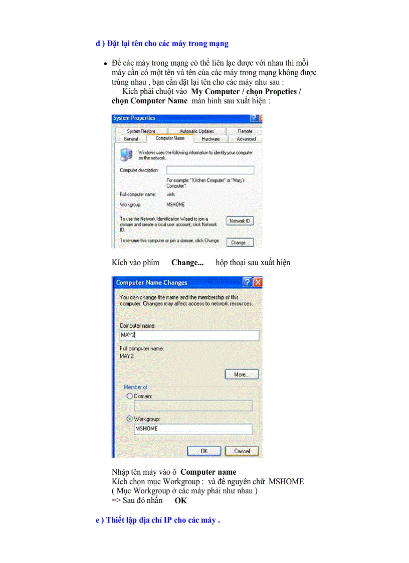 image for page Các kiểu đấu mạng LAN