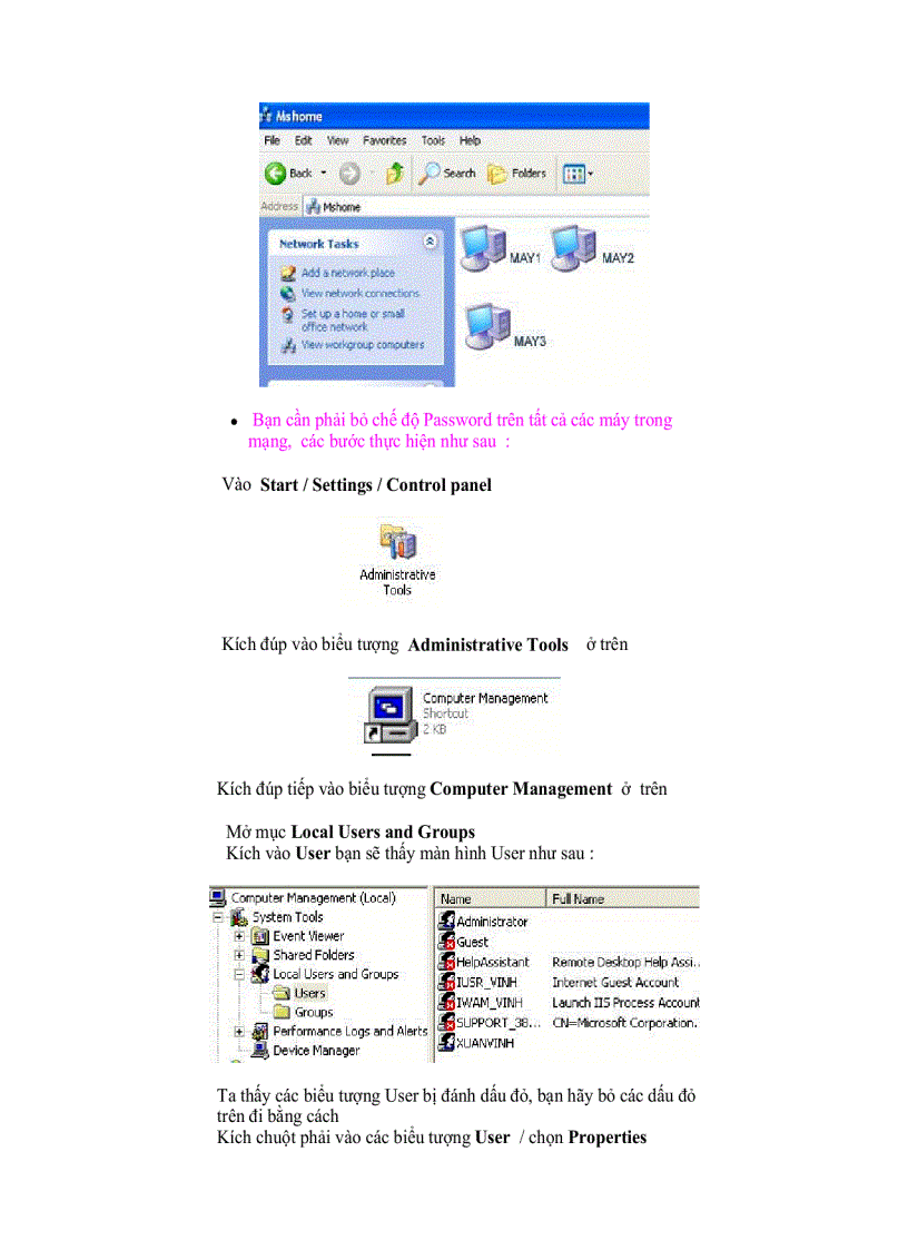image for page Các kiểu đấu mạng LAN