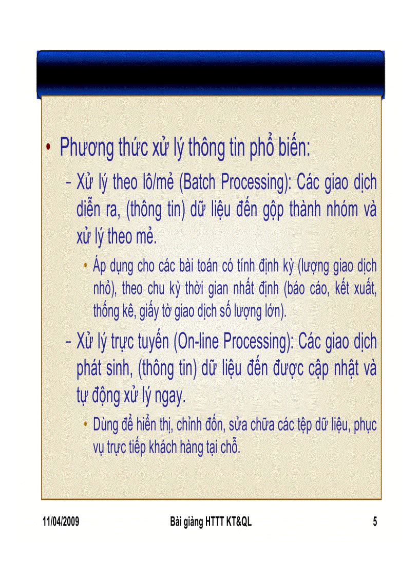 image for page Mô hình hệ thống thông tin