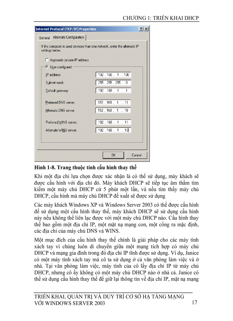 image for page Triển khai quản trị và duy trì cơ sở hạ tầng mạng với microsoft windows server 2003