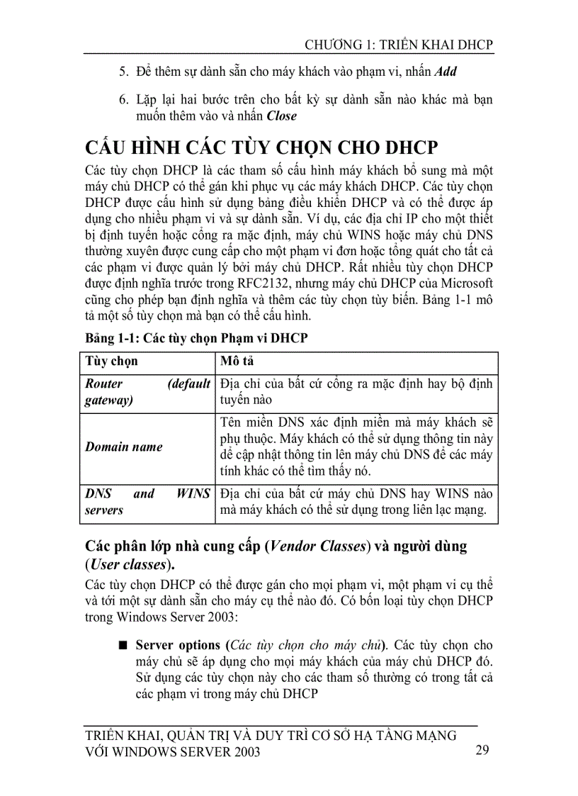 image for page Triển khai quản trị và duy trì cơ sở hạ tầng mạng với microsoft windows server 2003