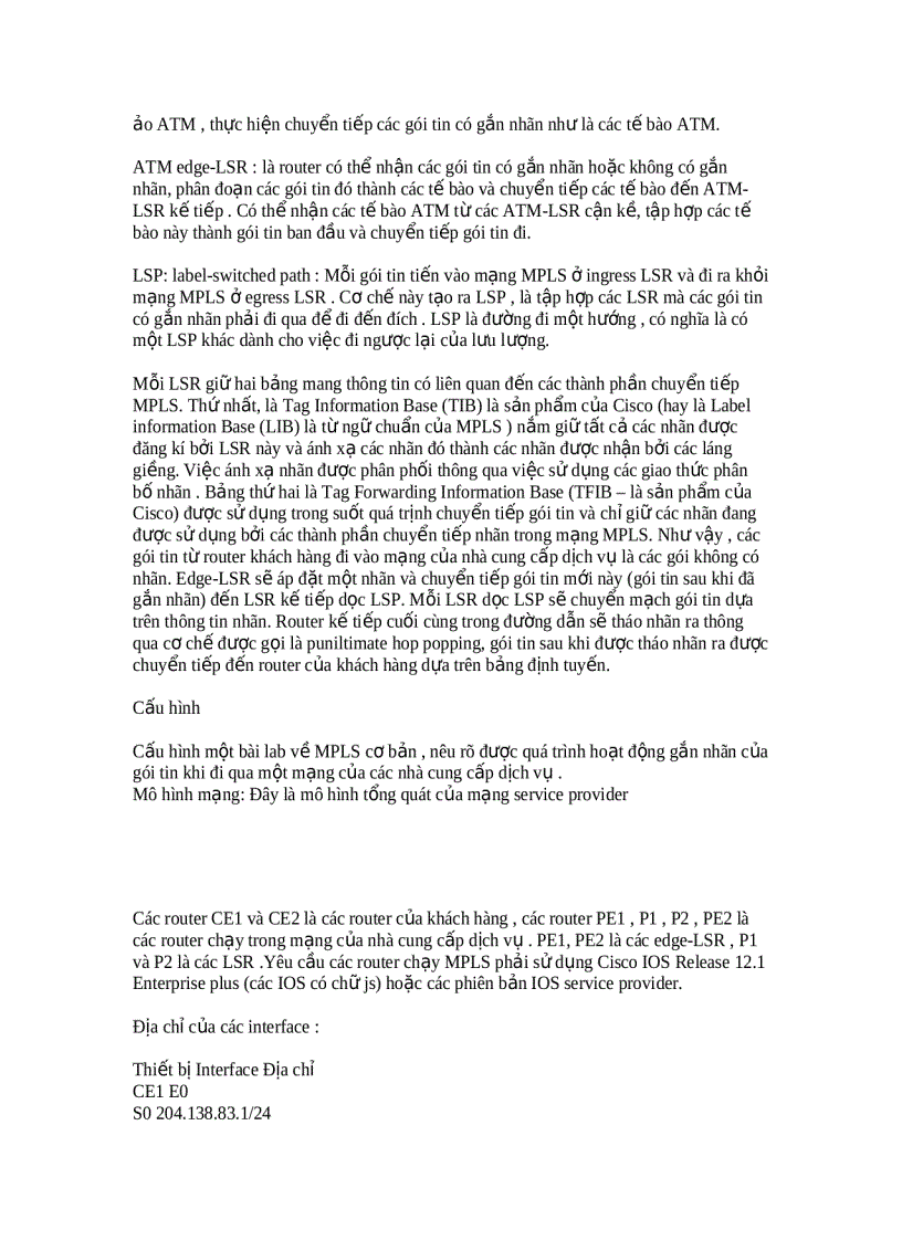 image for page Multiprotocol label switching mpls