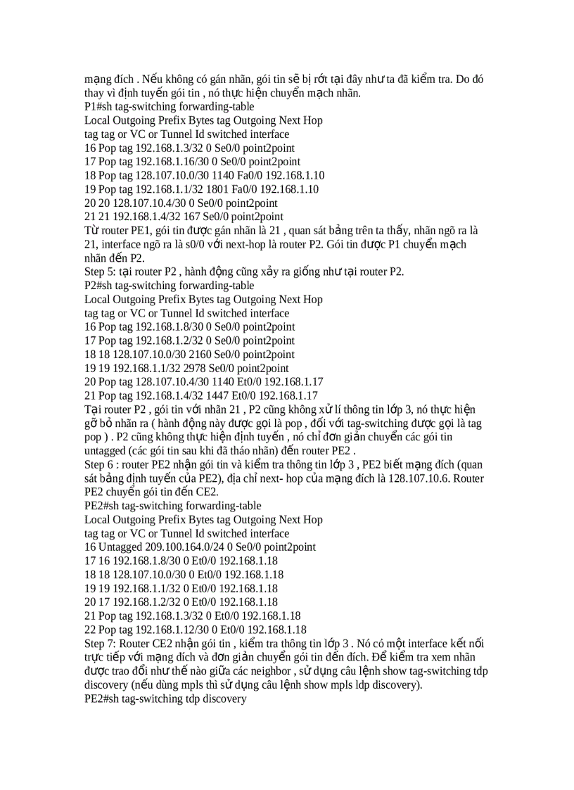 image for page Multiprotocol label switching mpls