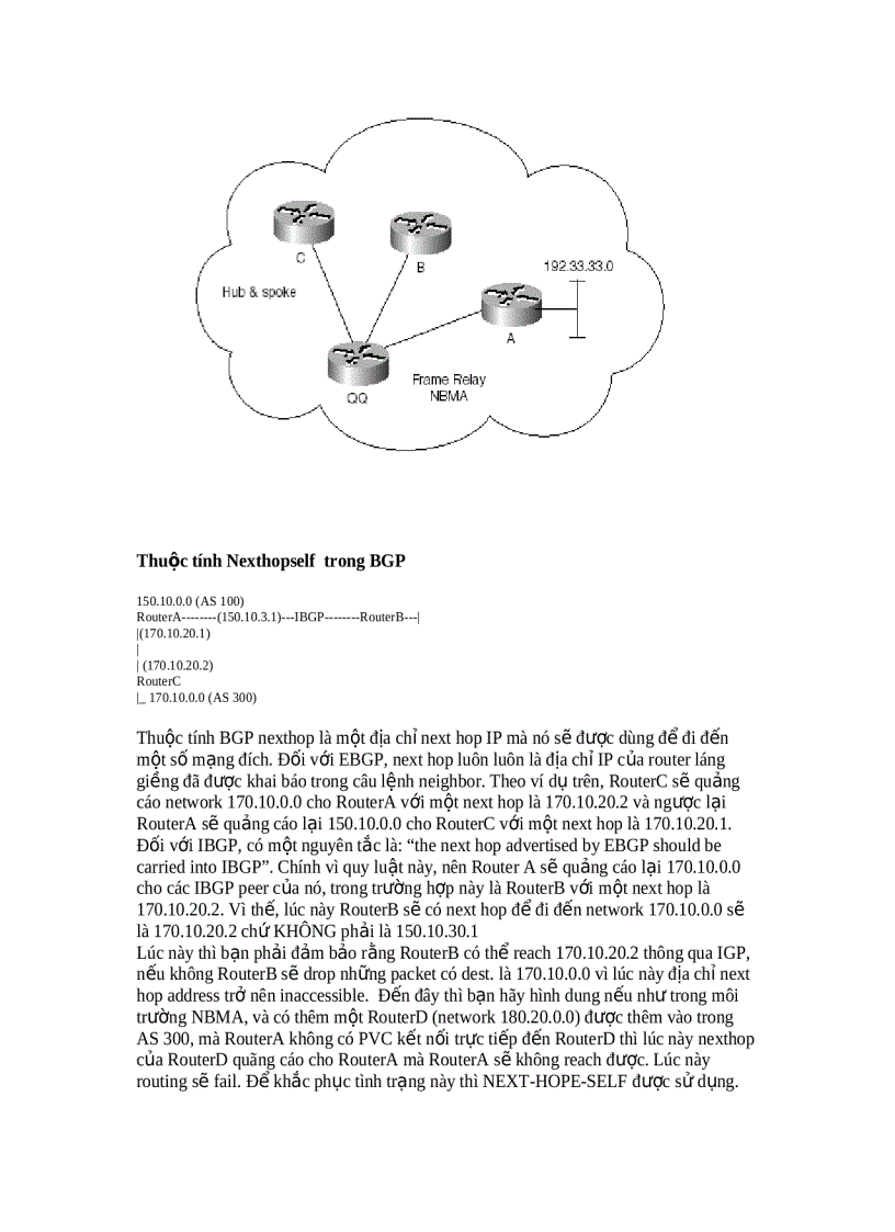 image for page Sự cần thiết của BGP