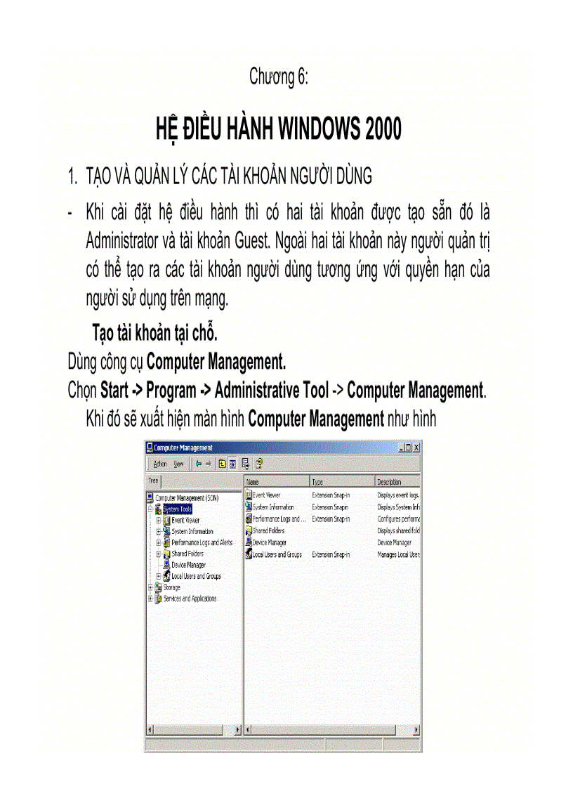 Hệ điều hành windows 2000
