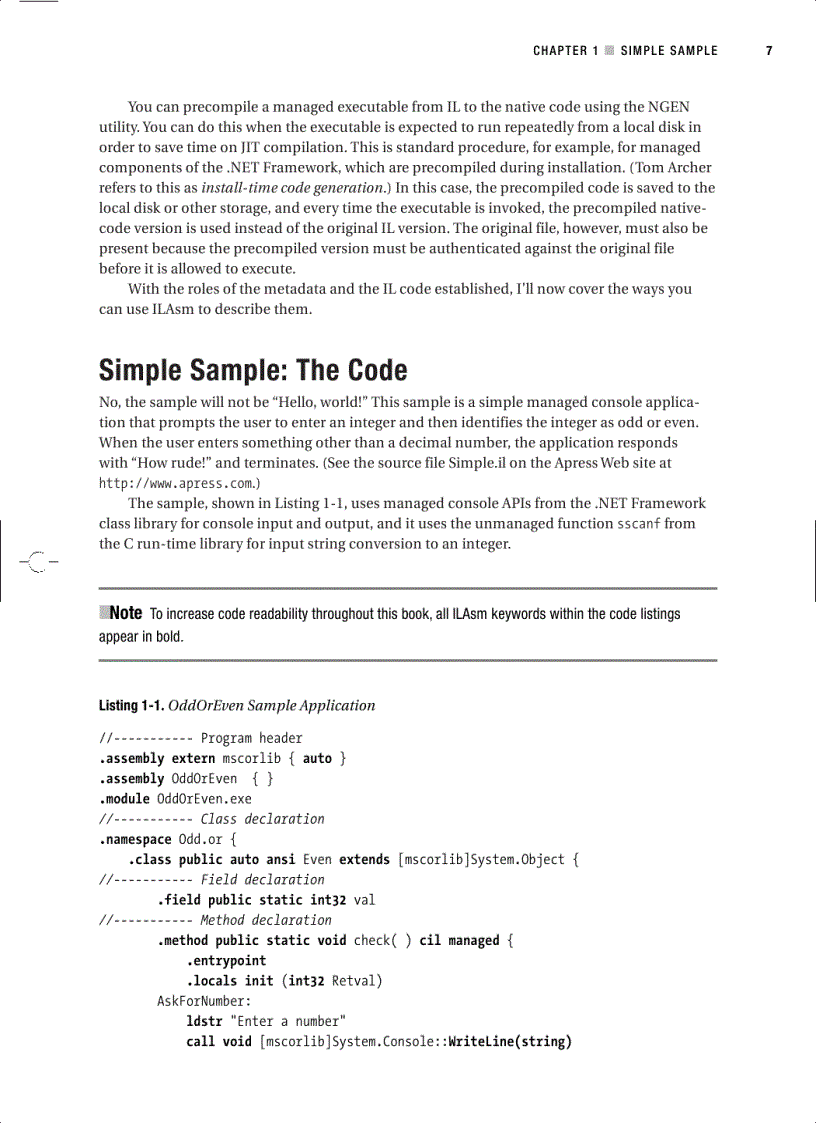 image for page Expert NET 2 0 IL Assembler
