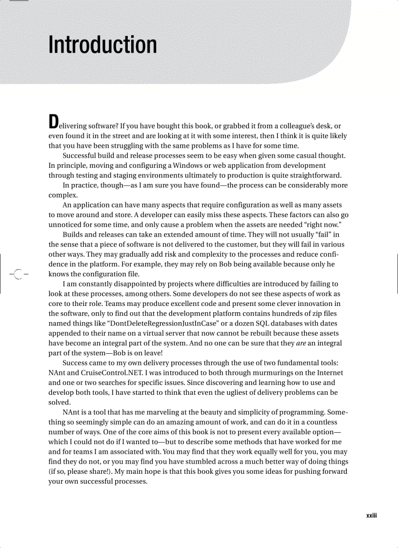 image for page Expert NET Delivery Using NAnt and CruiseControl NET