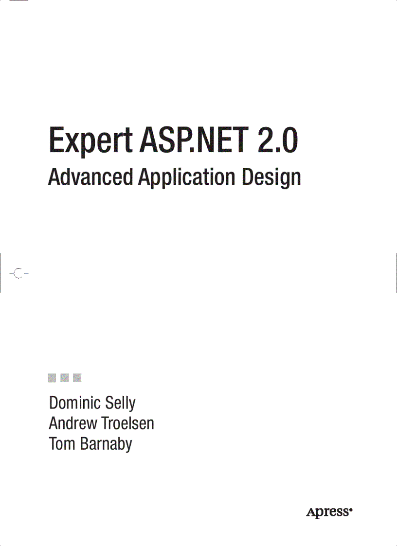 Expert ASP NET 2 0 Advanced Application Design