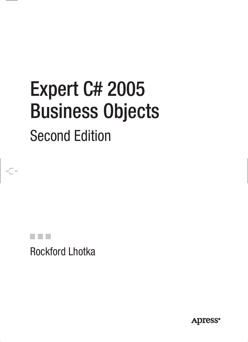 Expert C 2005 Business Objects