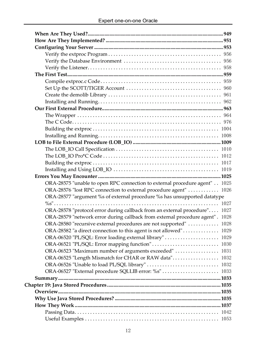 image for page Expert one on one Oracle