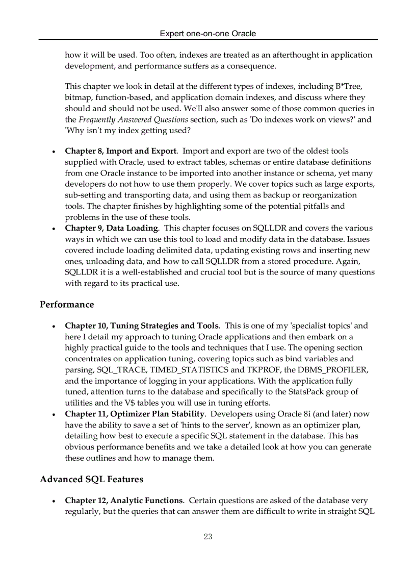 image for page Expert one on one Oracle