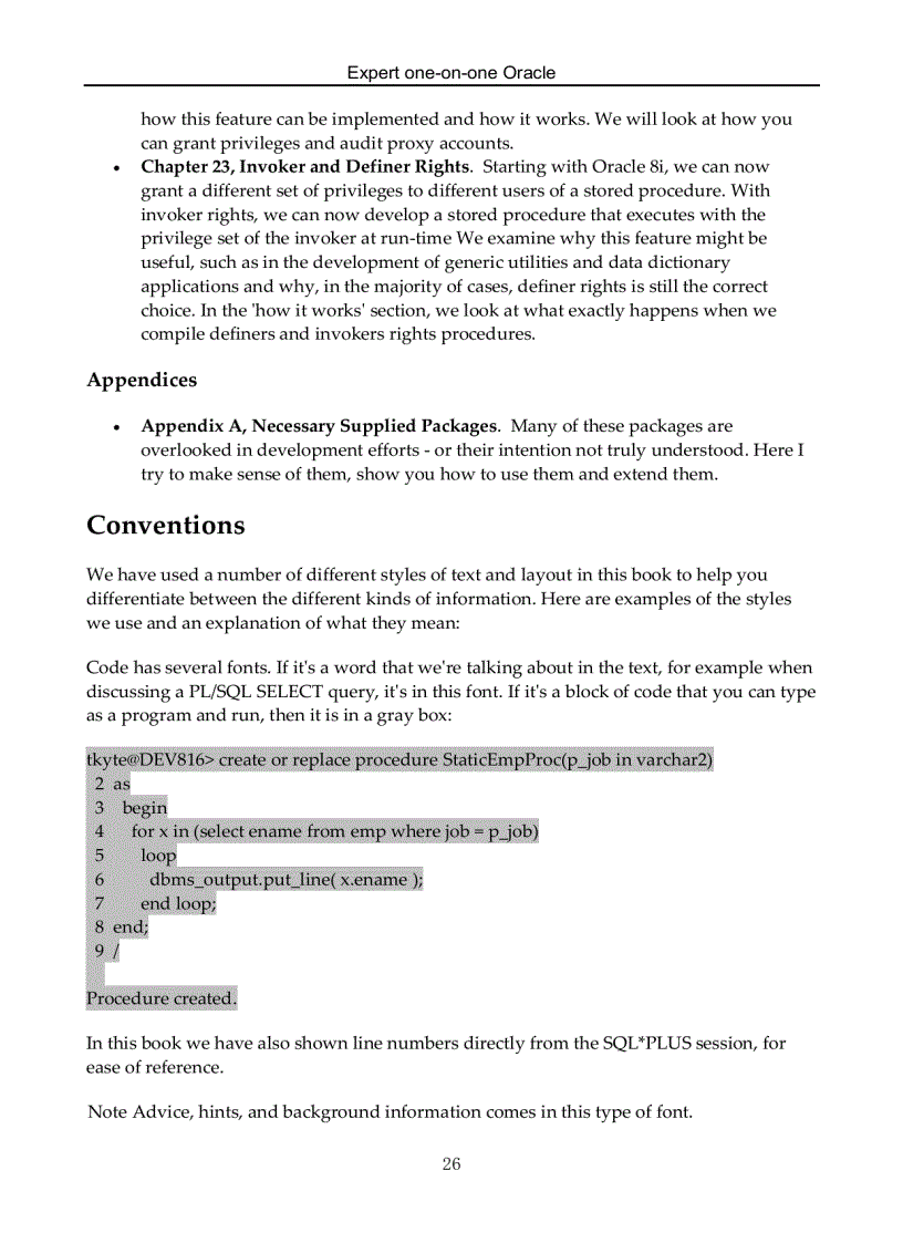 image for page Expert one on one Oracle