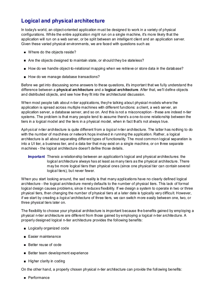 image for page Expert One on One Visual Basic NET Business Objects