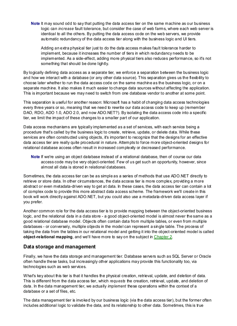 image for page Expert One on One Visual Basic NET Business Objects