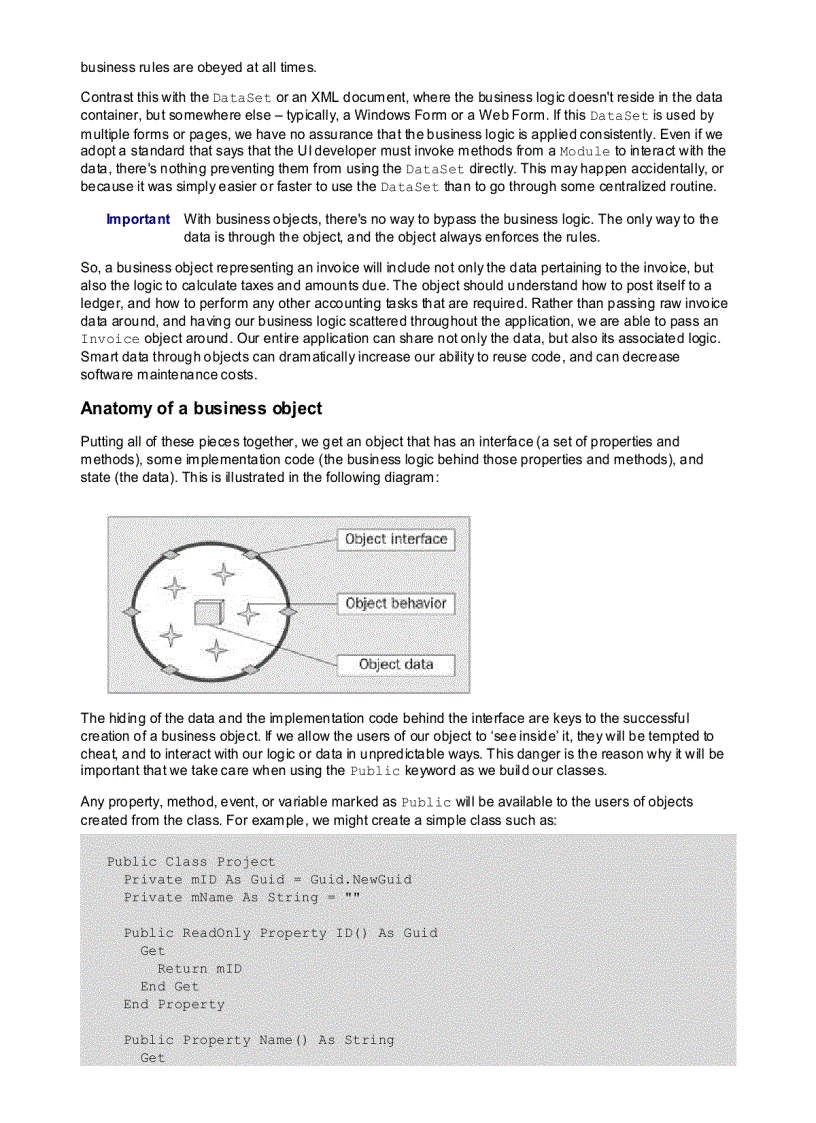 image for page Expert One on One Visual Basic NET Business Objects