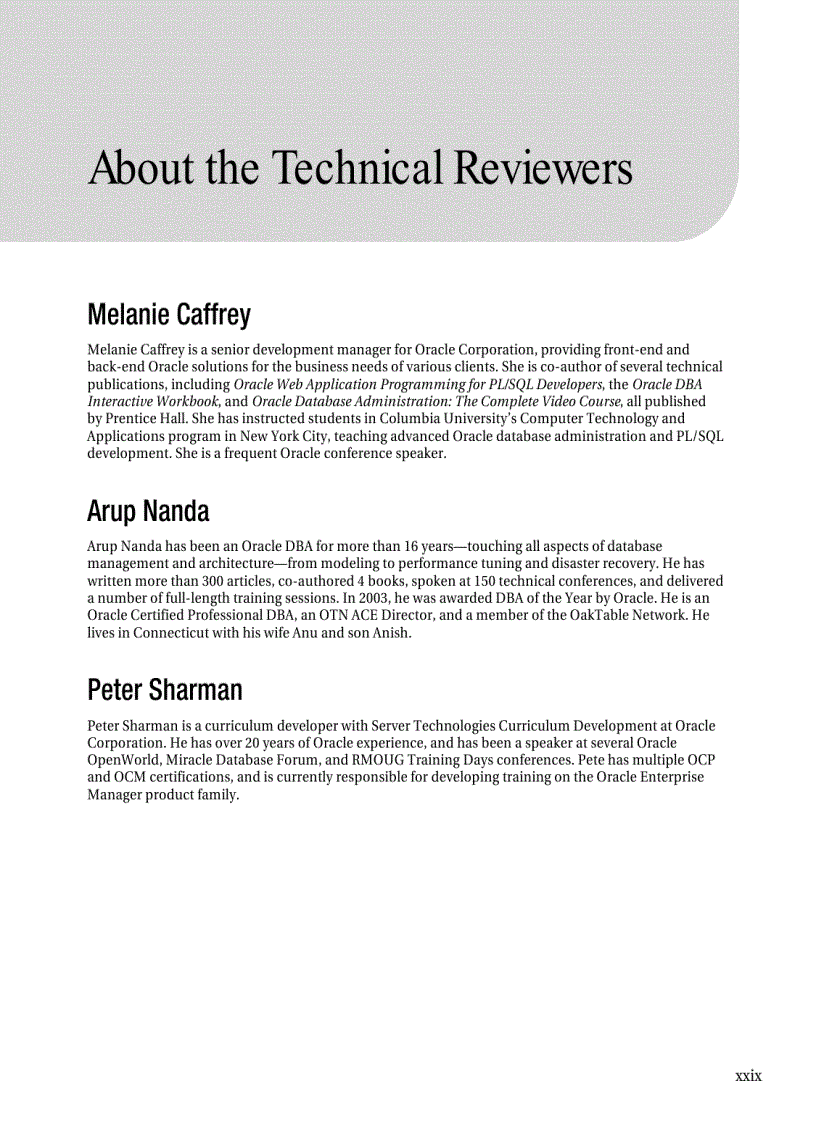 image for page Expert Oracle Practices Oracle Database Administration from the Oak Table
