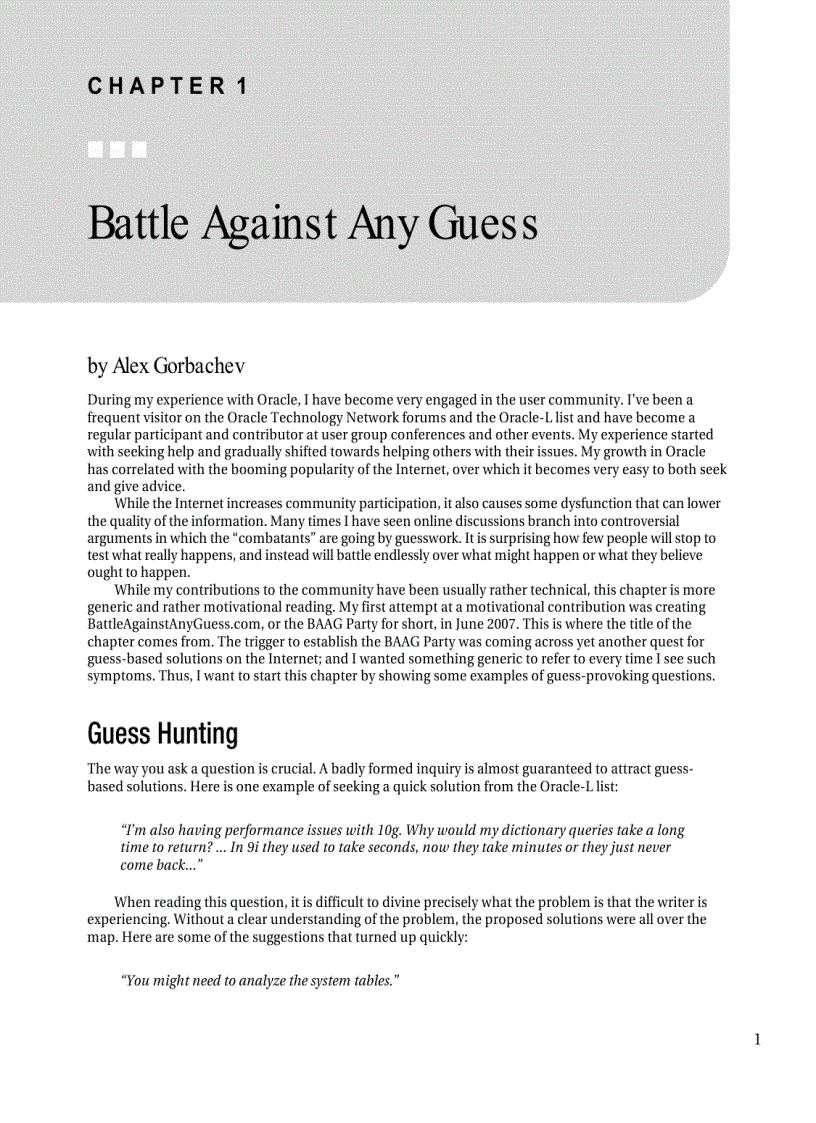 image for page Expert Oracle Practices Oracle Database Administration from the Oak Table